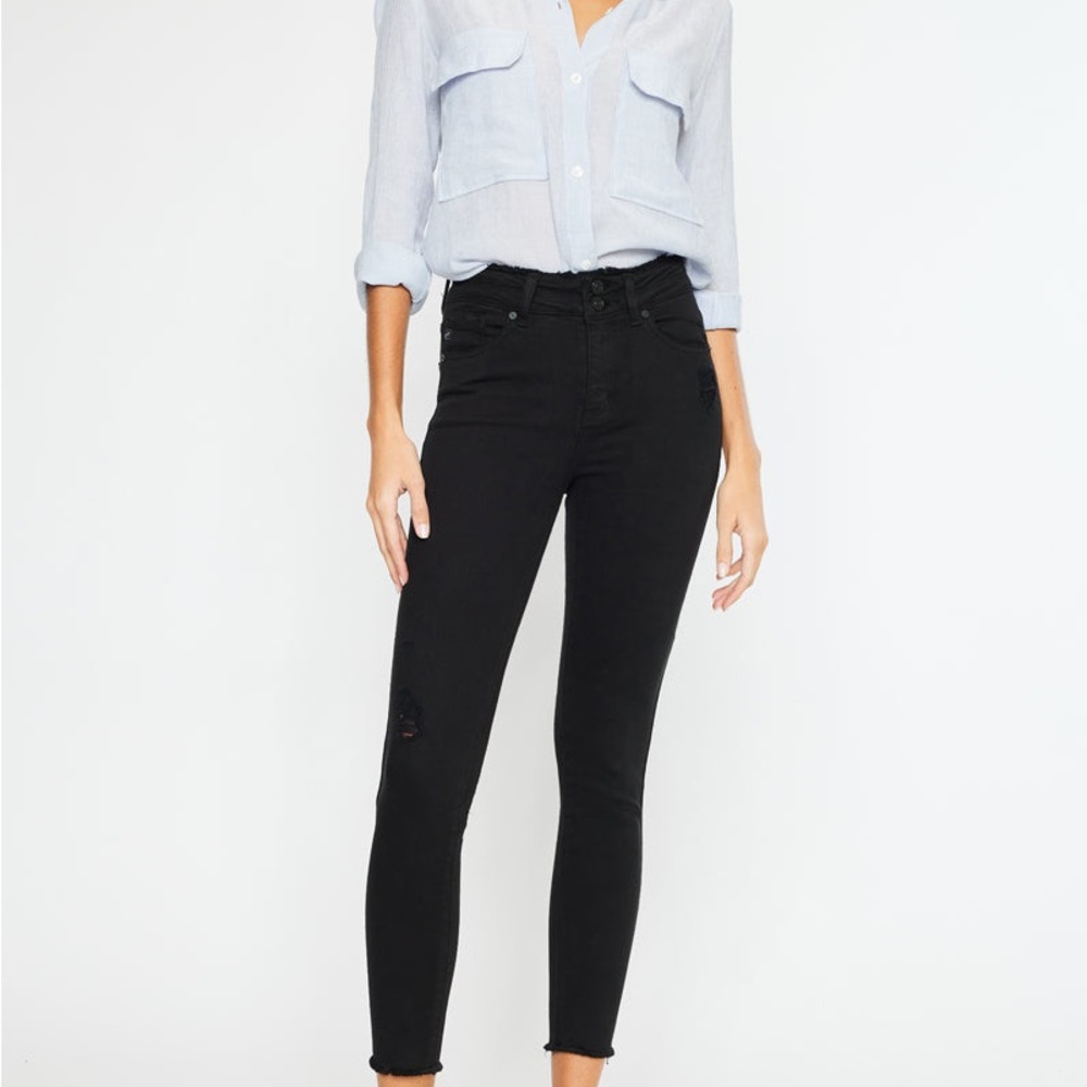 Danica High Rise Ankle Skinny Jeans